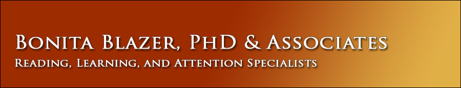 Bonita Blazer PhD & Associates